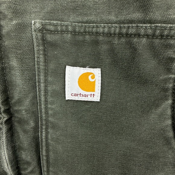 Carhartt Sandstone Ridge Coat Sherpa Lined Womens Medium WC061 MOS Moss Green - Picture 9 of 14